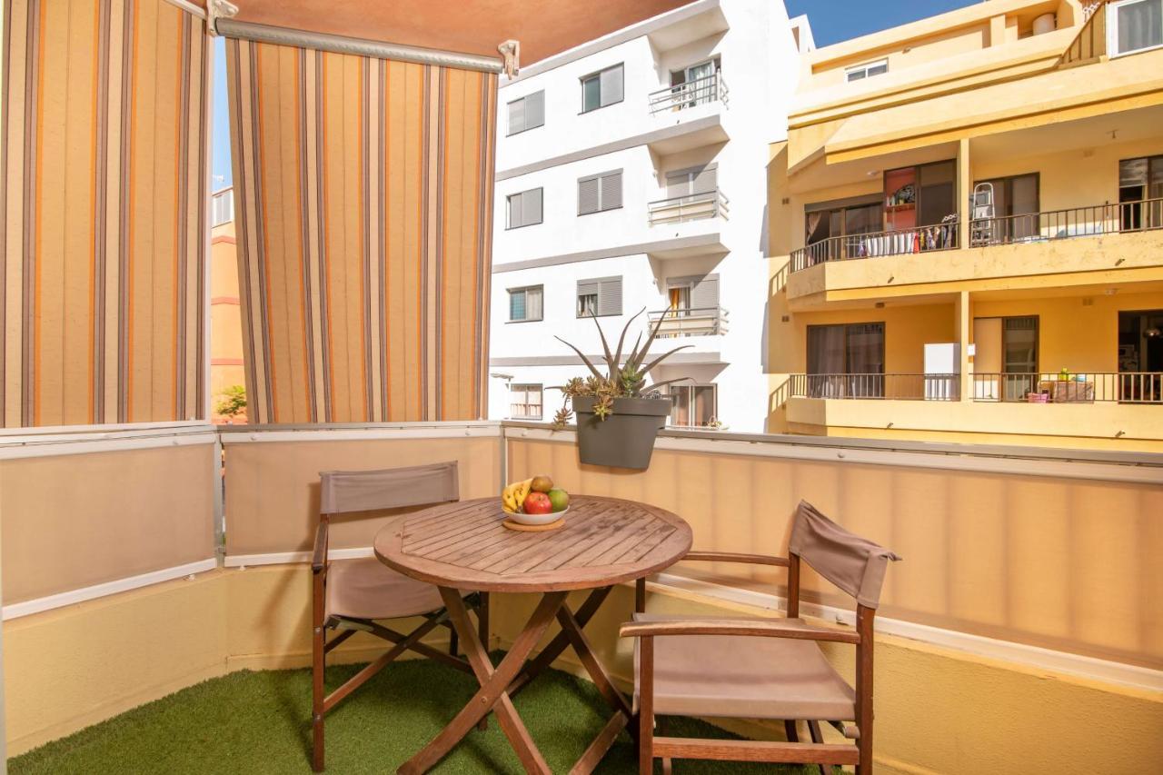 Appartement Alquilaencanarias-Medano "Halley", Terrace & Beach à El Médano Extérieur photo