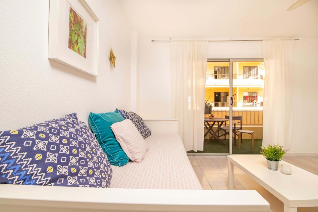 Appartement Alquilaencanarias-Medano "Halley", Terrace & Beach à El Médano Extérieur photo
